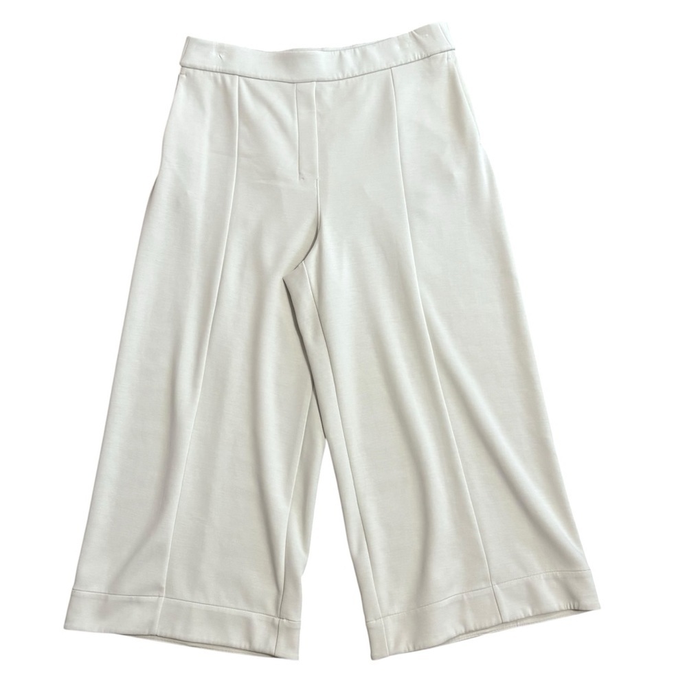 Lululemon Softstreme High-Rise Culotte White Opal Cropped Wide Leg Size 10